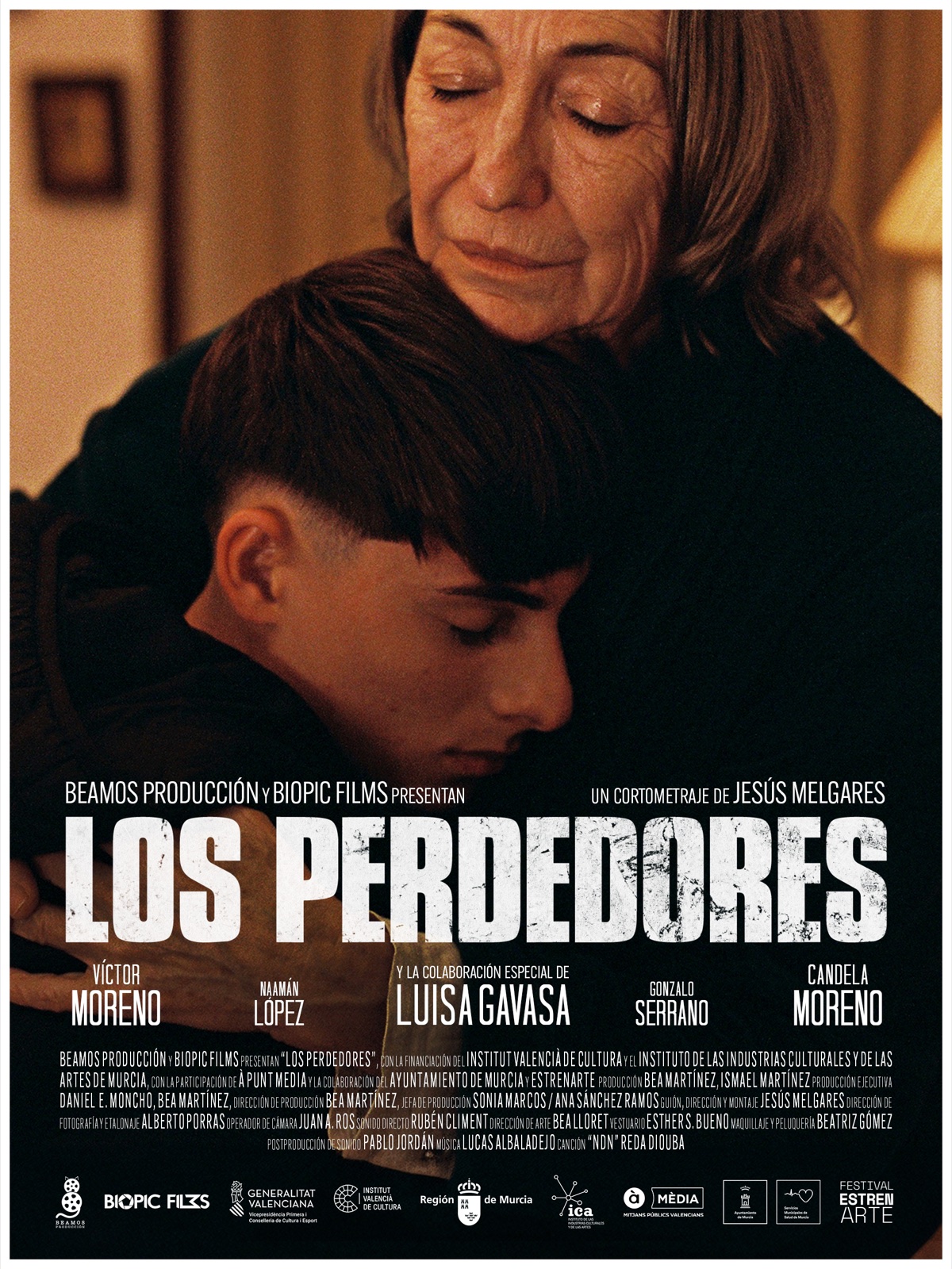 Cartel oficial de Los Perdedores