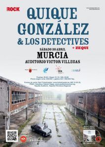 Cartel de Quique González, 2016