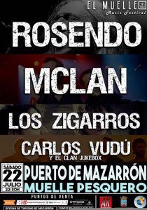 Cartel de El Muelle Music Festival, 2017