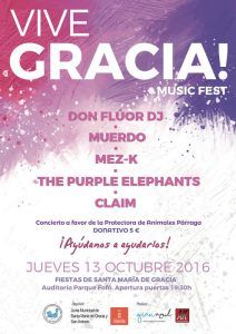 Cartel de Vive Gracia! Music Fest, 2017
