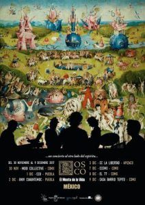 Cartel de Gira de Bosco en México, 2017