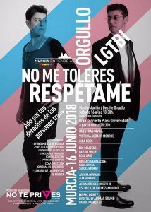 Cartel de Orgullo Murcia, 2018