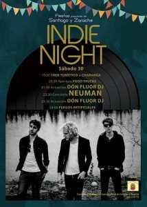 Cartel de Indie Night, 2018