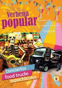 Cartel de Verbena de Santiago y Zaraiche, 2018
