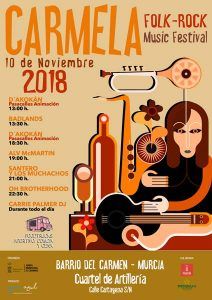 Cartel de Carmela Jazz Festival, 2018