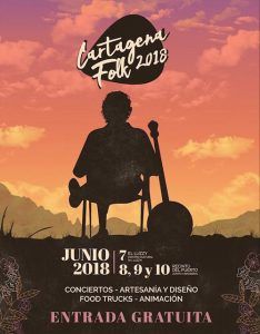 Cartel de Cartagena Folk, 2018