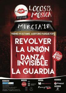 Cartel de Locos por Murcia, 2018