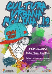 Cartel de Cultura Urbana Molina de Segura, 2019