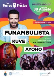 Cartel de Concierto Joven 2019 · Las Torres de Cotillas, 2019