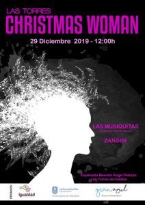 Cartel de Christmas Woman · Las Torres de Cotillas, 2019