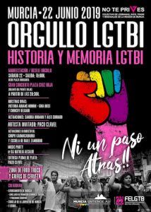Cartel de Orgullo Murcia, 2019