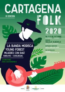 Cartel de Cartagena Folk, 2020