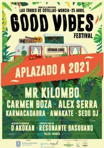Cartel de Good Vibes Festival, 2020
