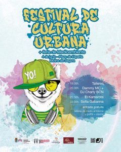 Cartel de Festival de Cultura Urbana, 2022