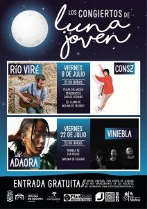 Cartel de Conciertos de Luna Joven, 2022