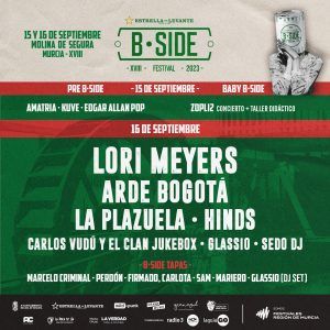 Cartel de B-Side Festival, 2023