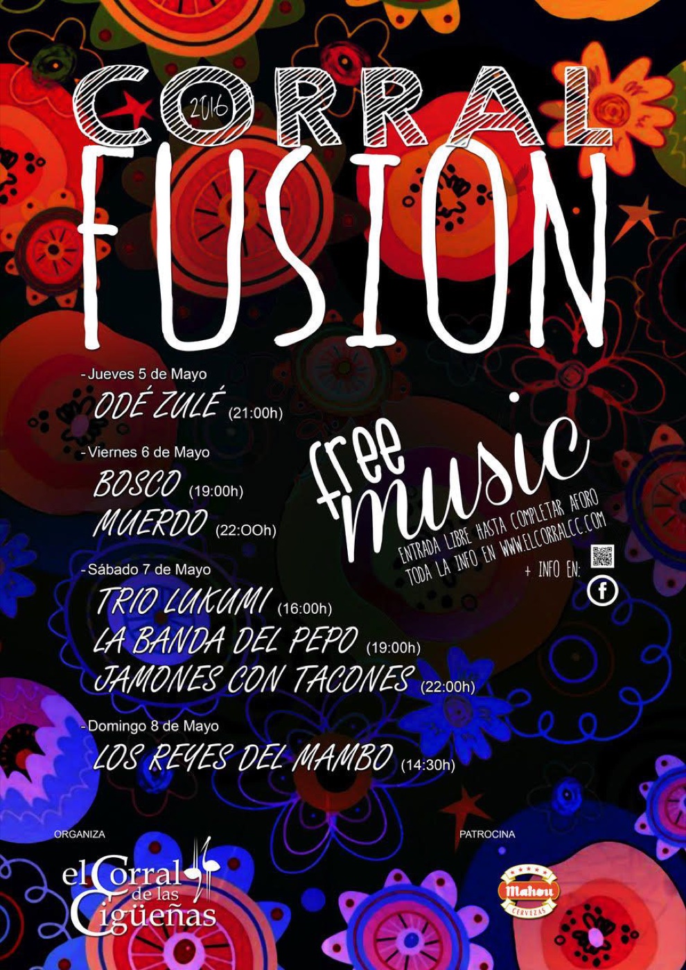 Cartel de Corral Fusión, 2016