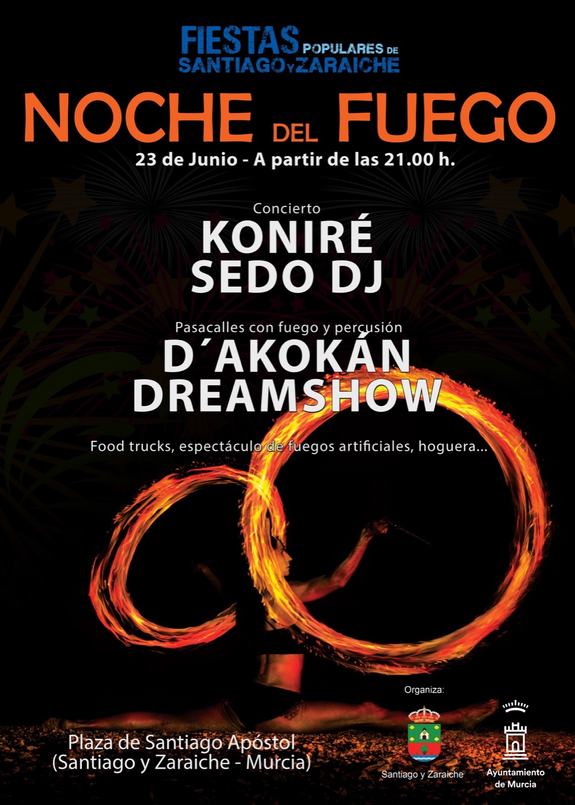 Cartel de Noche del Fuego, 2018