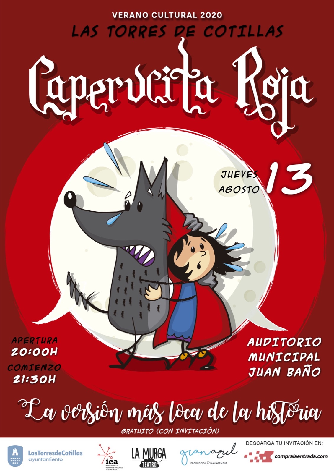 Cartel de Caperucita Roja, 2020