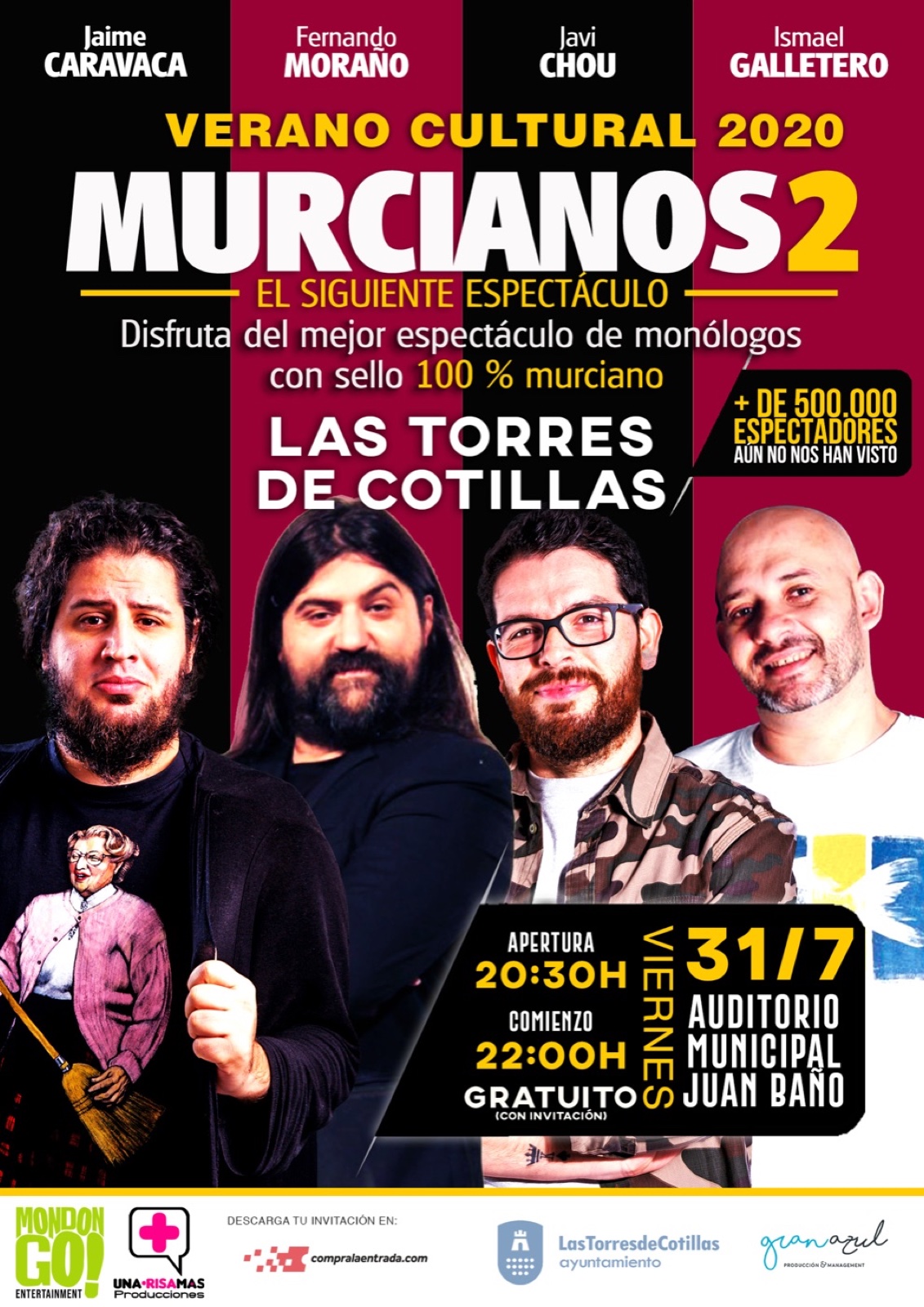 Cartel de Murcianos 2 · Las Torres, 2020