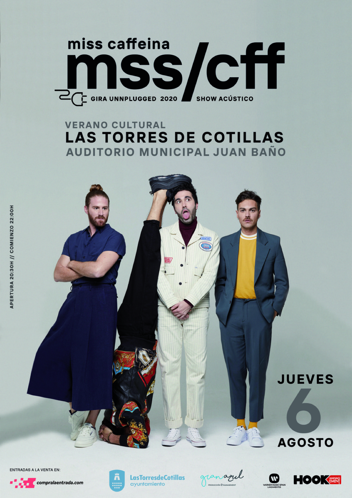 Cartel de Miss Caffeina, 2020