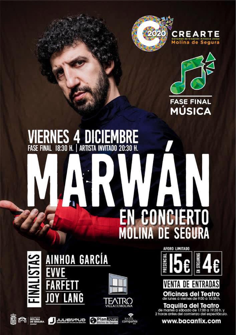 Cartel de Crearte · Marwán, 2020