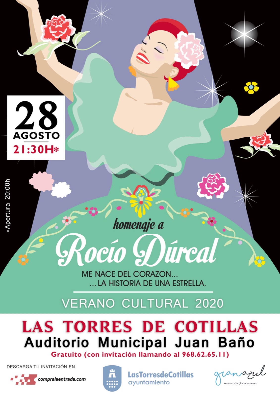 Cartel de Rocío Dúrcal, 2020