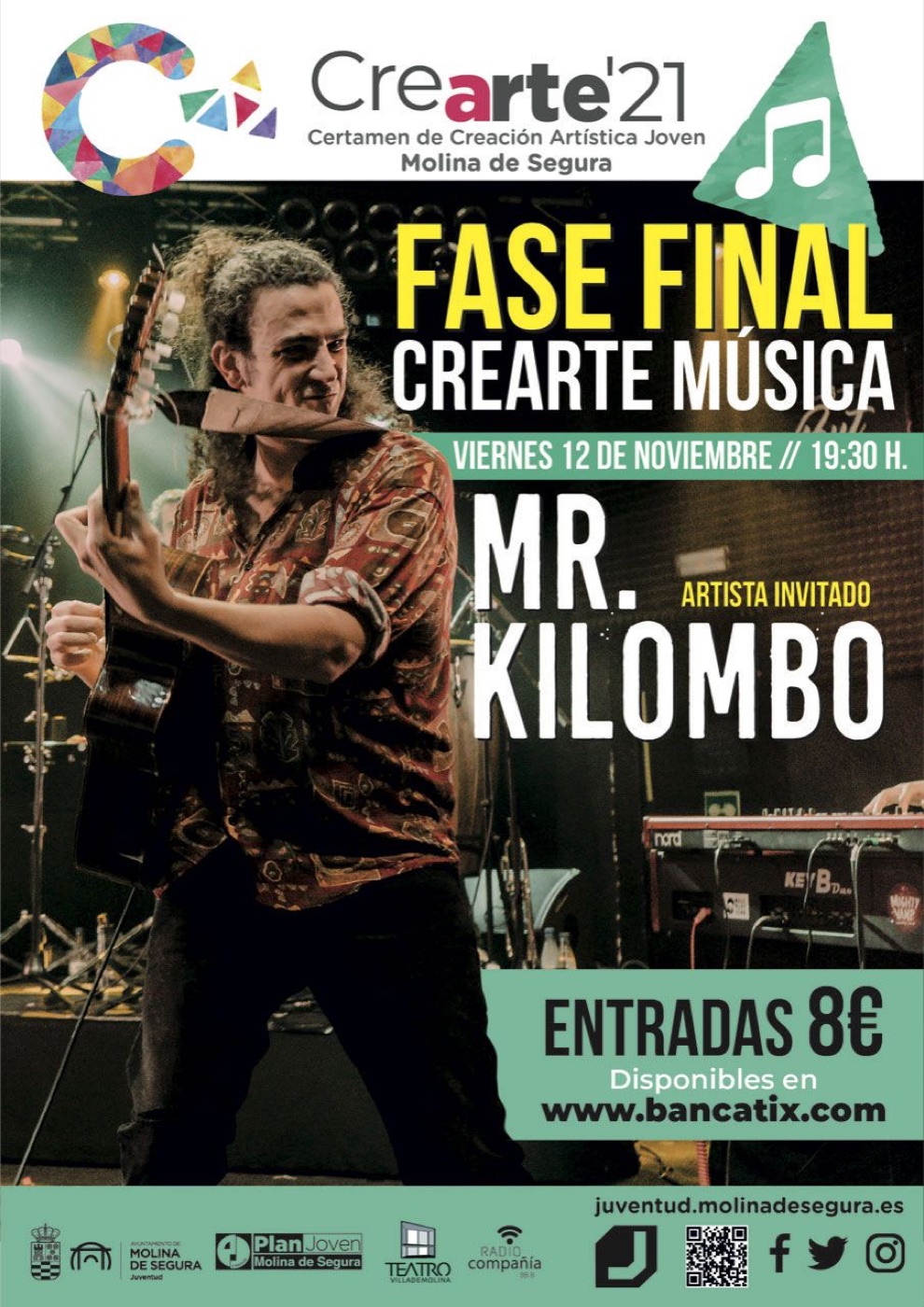 Cartel de Crearte, 2021