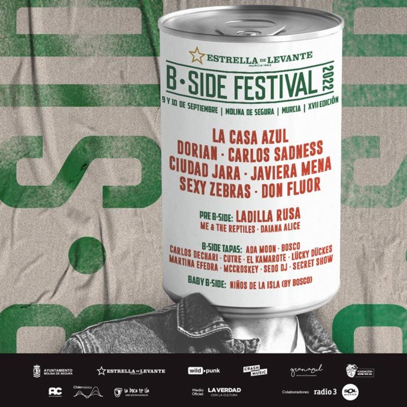 Cartel de B-Side Festival, 2022