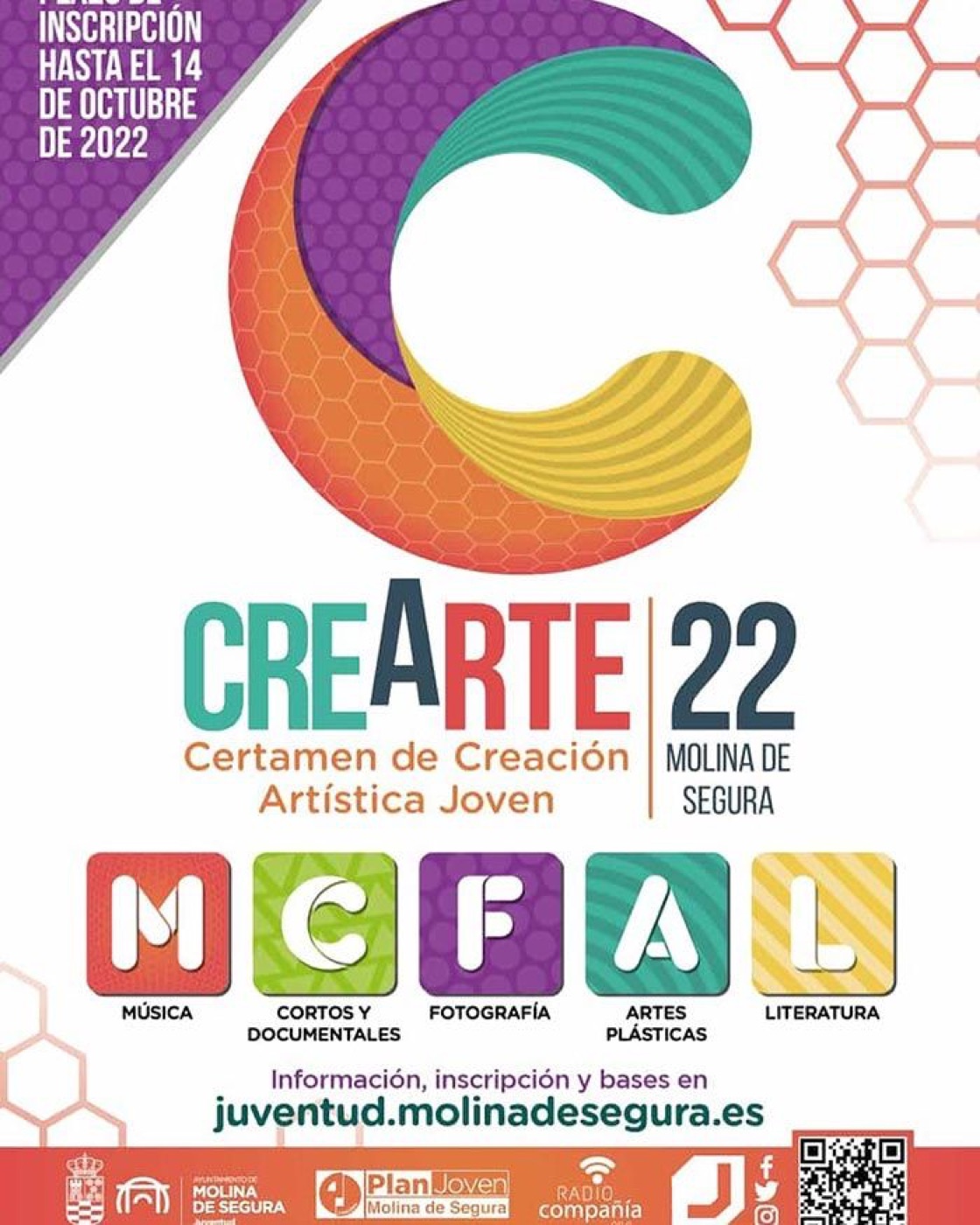 Cartel de Crearte, 2022