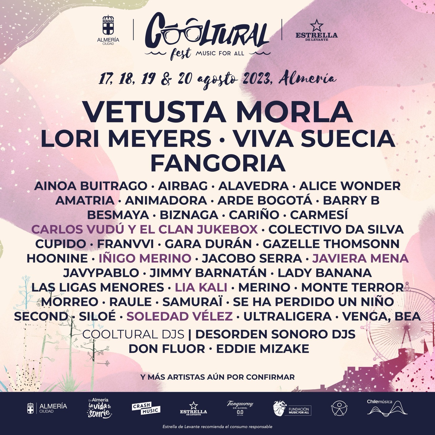 Cartel de Cooltural Fest, 2023