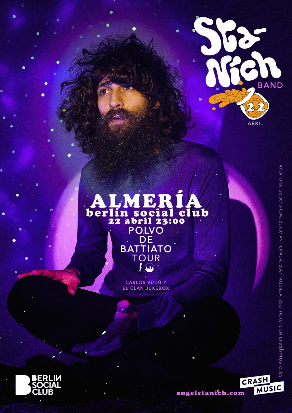 Cartel de Ángel Stanich · Almería, 2023