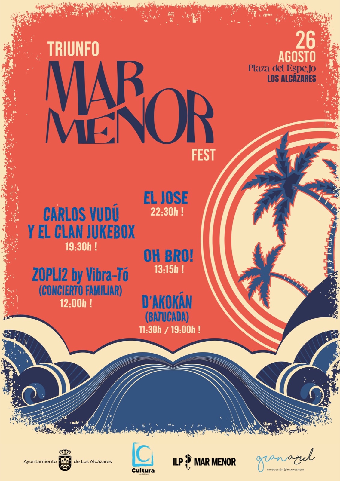 Cartel de Mar Menor Fest, 2023